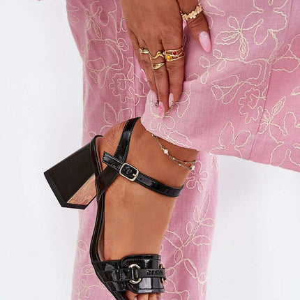 Heel sandals model 215347 - Très Elite