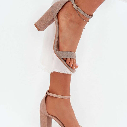 Heel sandals model 215640 - Très Elite