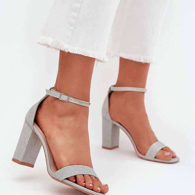 Heel sandals model 215641