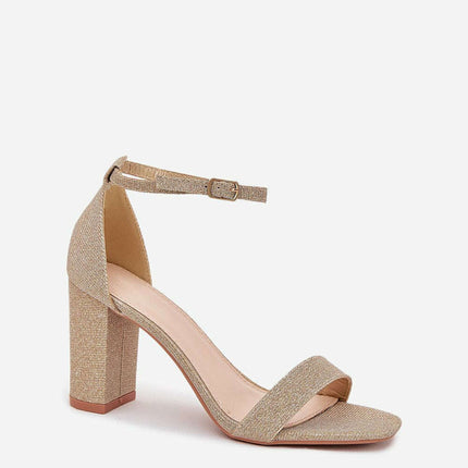 Heel sandals model 215643 - Très Elite