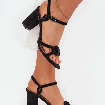 Heel sandals model 215644 - Très Elite