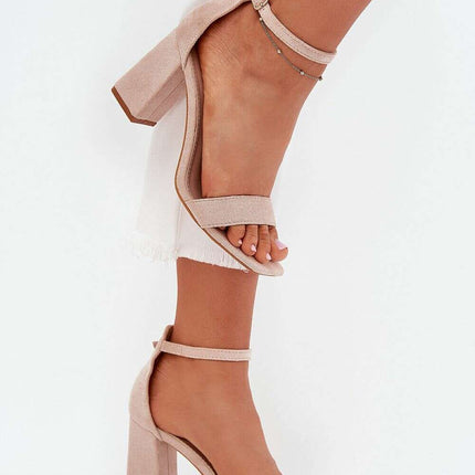 Heel sandals model 215702 - Très Elite