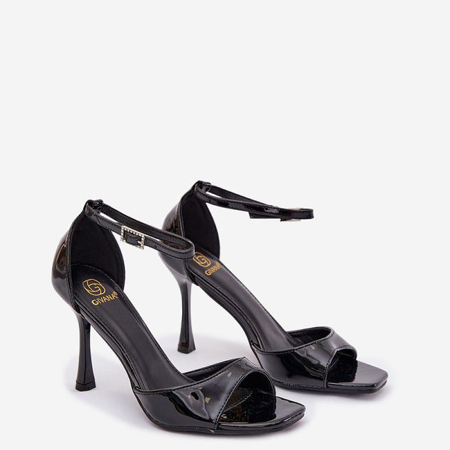 Heel sandals model 222258- Très Elite- Très Elite