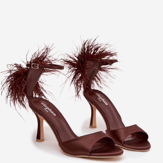 Heel sandals model 222265- Très Elite- Très Elite