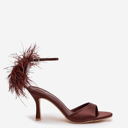 Heel sandals model 222265- Très Elite- Très Elite