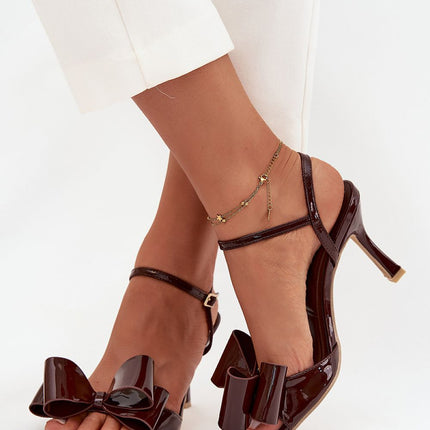 Heel sandals model 222269 - Très Elite