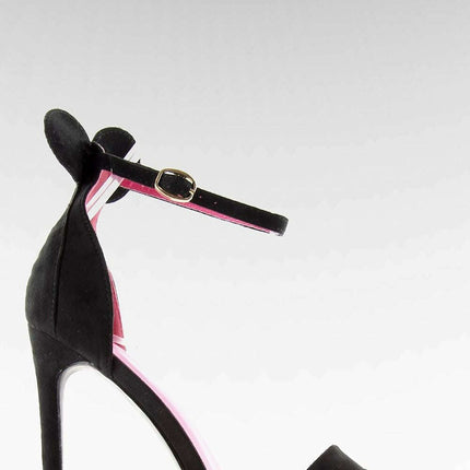 Heel sandals model 84733