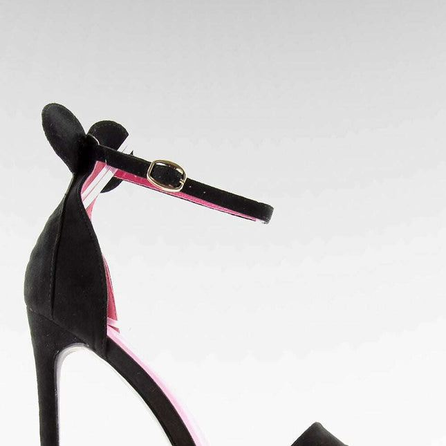 Heel sandals model 84733