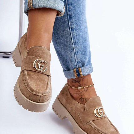 Heeled low shoes model 186413 - Très Elite