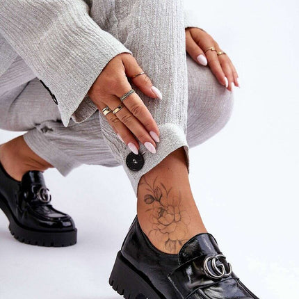 Heeled low shoes model 186413 - Très Elite