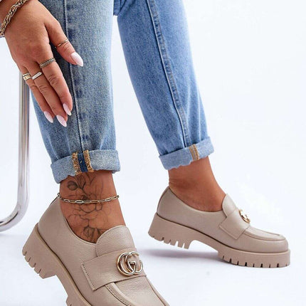 Heeled low shoes model 186413 - Très Elite