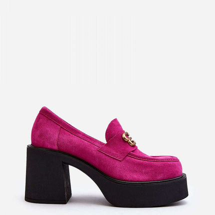Heeled low shoes model 192289 - Très Elite