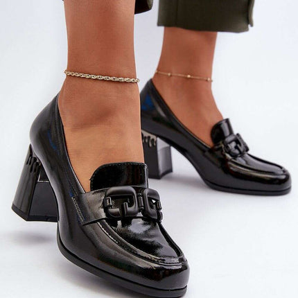 Heeled low shoes model 195396 - Très Elite