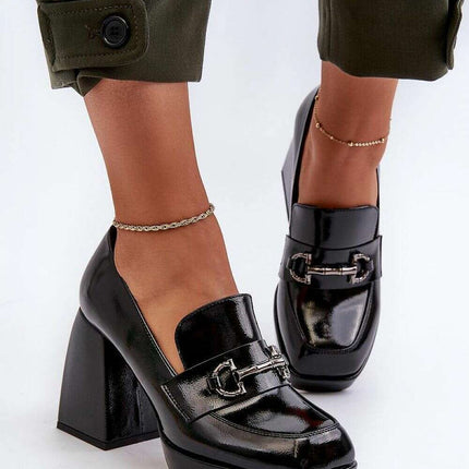 Heeled low shoes model 196315 - Très Elite