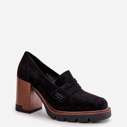 Heeled low shoes model 199176 - Très Elite