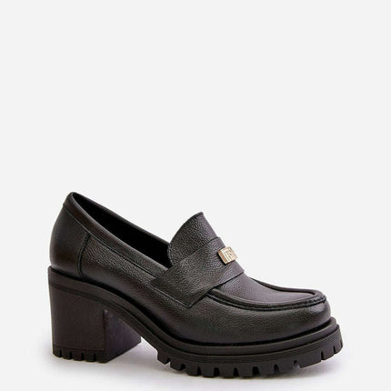 Heeled low shoes model 199314 - Très Elite