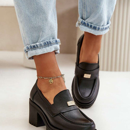 Heeled low shoes model 199314 - Très Elite