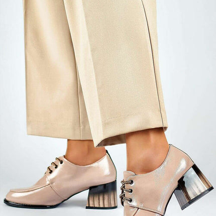 Heeled low shoes model 200448 - Très Elite