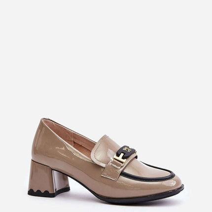 Heeled low shoes model 201137 - Très Elite