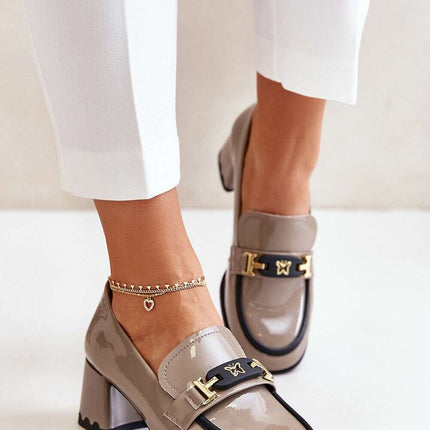 Heeled low shoes model 201137 - Très Elite