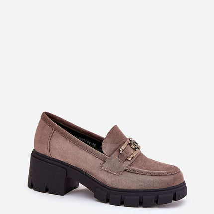 Heeled low shoes model 209052 - Très Elite