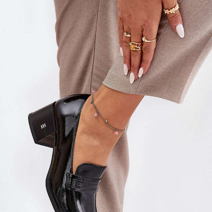 Heeled low shoes model 211121 - Très Elite