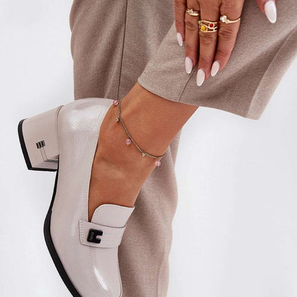Heeled low shoes model 211121 - Très Elite
