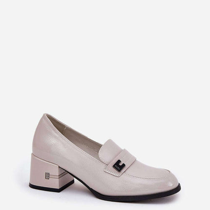 Heeled low shoes model 211121 - Très Elite