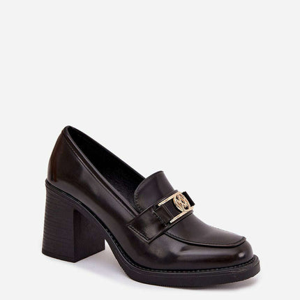 Heeled low shoes model 217841 - Très Elite