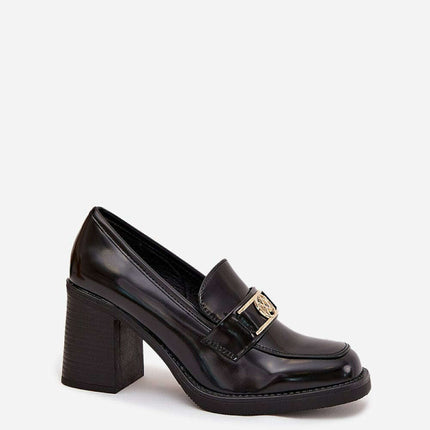 Heeled low shoes model 217842 - Très Elite