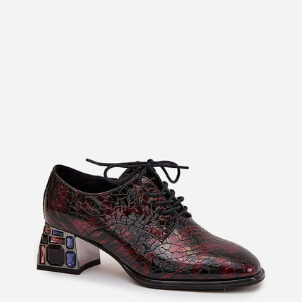 Heeled low shoes model 218694 - Très Elite