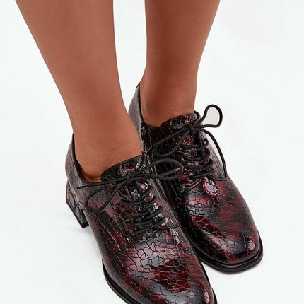 Heeled low shoes model 218694 - Très Elite