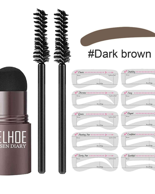 Eyebrow Shaping Stamp Kit for Flawless Brows