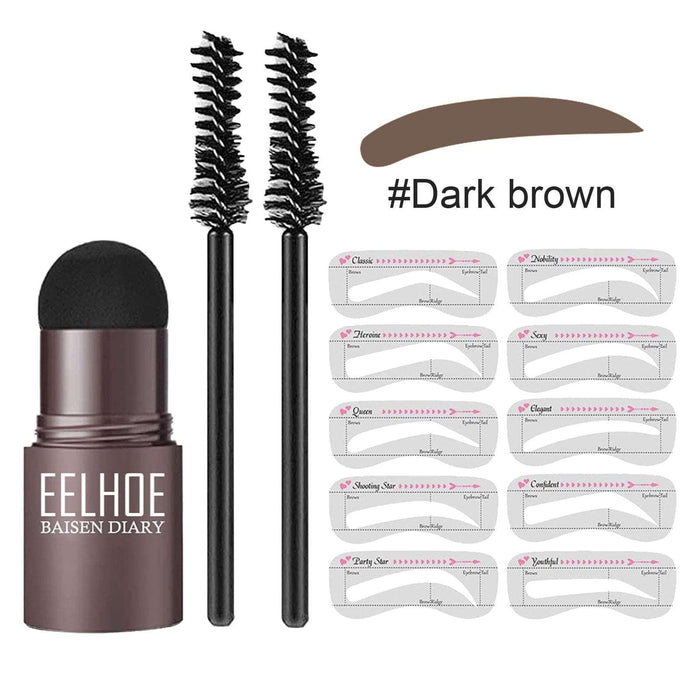 Eyebrow Shaping Stamp Kit for Flawless Brows