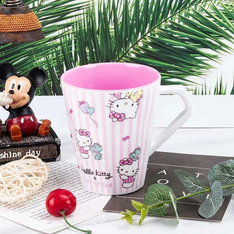 Hello Kitty & Friends Melamine Tumbler - Cute Anime Design - Kids' Drinkware - Très Elite
