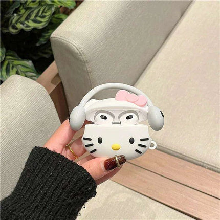 Hello Kitty Stylish Silicone Airpods Case: The Perfect Blend of Fun and Function for Trendy Women