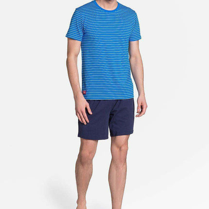 Henderson Elegant Striped Men's Pajama Set - Très Elite
