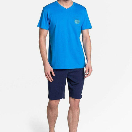 Henderson Men's Dodge Luxury Cotton Pajama Set - Très Elite