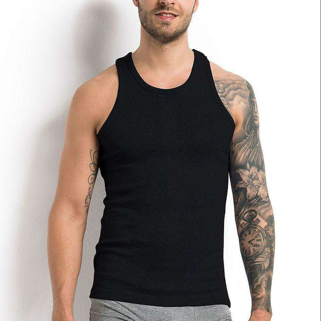 Henderson Men's Slim Fit Stretch Cotton Tank Top