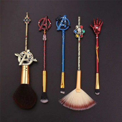 Heroic Beauty: Marvel-Themed Eye Makeup Brush Set - Très Elite