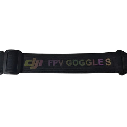 Adjustable FPV Goggles Head Strap with Battery Holder