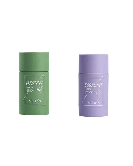Glow-Enhancing Eggplant & Green Tea Face Mask Stick