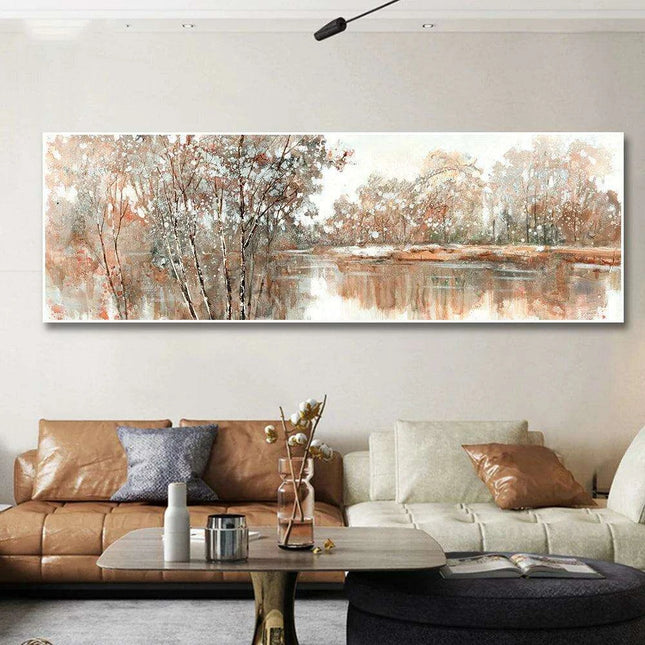 Elegant Grey Abstract Oil Painting for Modern Home Décor