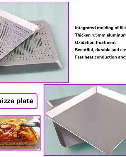 Aluminum Alloy Pizza Baking Pan - The Ultimate Kitchen Essential for Pizza Lovers