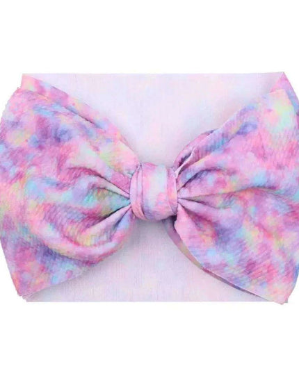 YANJIE 2023 Customizable Large Hair Bow Headband Set for Kids