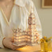 3D Architectural Wooden Puzzle Set: Build Big Ben, Tower Bridge & Five-Storied Pagoda