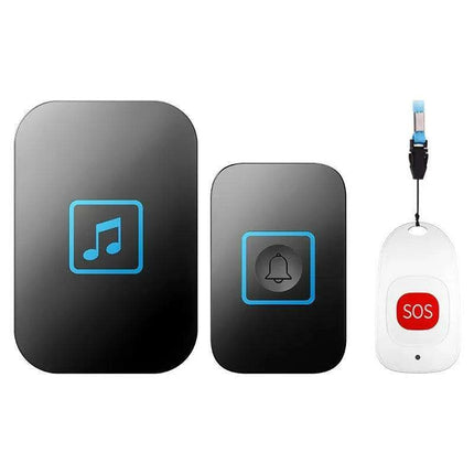 Advanced Wireless Doorbell System with Emergency Alert and Universal Plug Compatibility