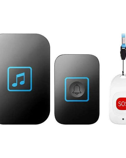 Advanced Wireless Doorbell System with Emergency Alert and Universal Plug Compatibility