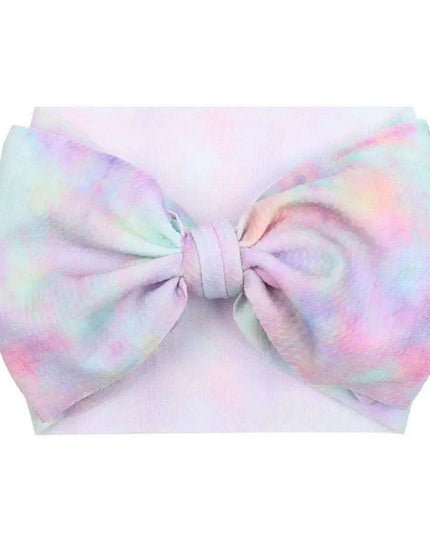 YANJIE 2023 Customizable Large Hair Bow Headband Set for Kids