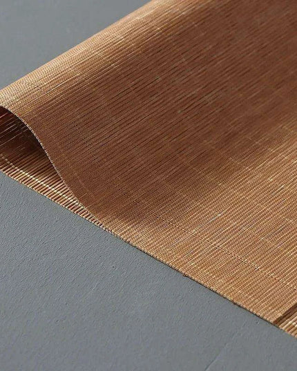 Chic Eco-Friendly Bamboo Table Runner and Placemats for Elegant Dining Spaces